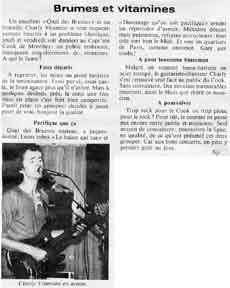 quelques coupures de presse